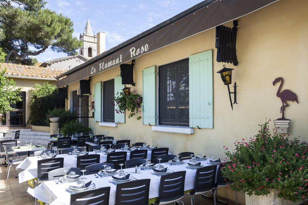 Logis Hotel Restaurant Le Flamant Rose Camargue Albaron Ngoại thất bức ảnh