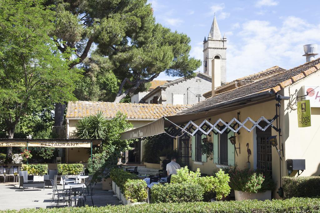 Logis Hotel Restaurant Le Flamant Rose Camargue Albaron Ngoại thất bức ảnh