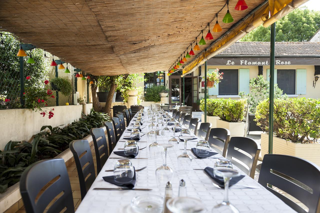 Logis Hotel Restaurant Le Flamant Rose Camargue Albaron Ngoại thất bức ảnh